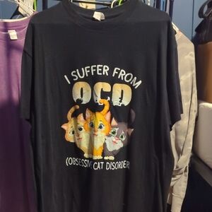 Cat Lover Graphic T-Shirt - Fun Design